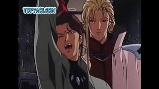 En lång blond animerad hjälte räddar ung Fagot från striden och får honom hus & där långsamt ... Titta komplett video på Animehentainav Com