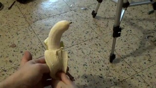 Noha Banana Kink Uctívání Masturbace