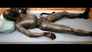 Gay Slave in Latex Will Does Anything