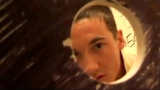 Gloryhole Fun In The Bathroom
