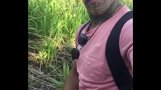 Mulekao Exibindo a Rola No Parque