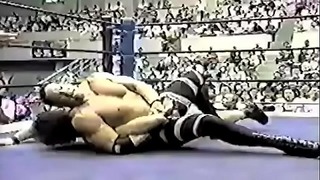 Big Bodybuilder Extra J Dominates Nakanishi