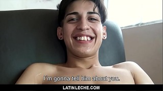 Latinleche – Cameraman Gets His Uncut Dick Sucked By a Shy Latino Guy