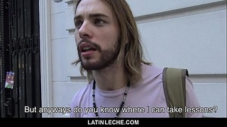 Latinleche – Latino Kurt Cobain Lookalike Fucks a Horny Cameraman for Cash