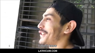 Latino Spanish Twink amateur Fuck for Money Pov