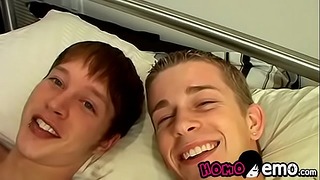 Two Sweet Emo Gay Boys Have Hardcore Anal Sex until They Semen