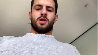 Aroused Straight Bro Jerking All The Time – Verbal Camp Pal Masturbation Session
