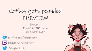 Catboy zostaje zerżnięty przez M4M Yaoi Hentai Pożądliwy podgląd audio Asmr