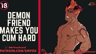 Gay Yaoi Demon Fellow Makes You Cum Rough M4M Gay Sexual Roleplay
