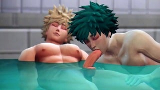 Hero’s Bath Time – Midoriya X Bakugo – My Hero Academia 3D Animation Parody