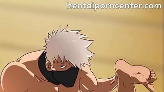 Hetero ninjamannen durfden anale seks met elkaar te hebben! – Kakashi X Asuma
