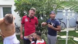 Bareback Sex Fun With Kevin Ass Jimy Fix Anthony Austain For Crunchboy 2