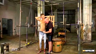 Dilf Sebastian Kane Restrains And Dominates Tall Jay Mcdally