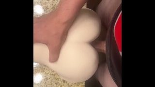 Football Jock Fucks Pussy Toy