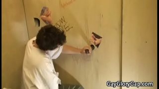Gloryholes And Handjobs – Gay Nasty Dick Suck 27