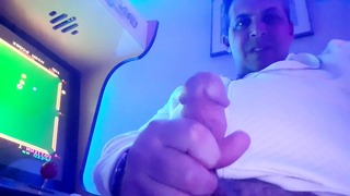POV Famosas celebridades masculinas desnudas arrestaron a Cory Bernstein, papá gay, en un video sexual filtrado de orina anal