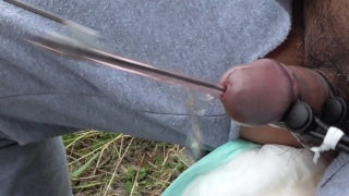 Pulverización de máquina de mierda uretral