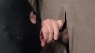 While Sucking This Hot Latino Jock, Daddy With Massive Cock Walks In Onlyfans Gloryholefun1/C7