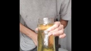 1 L Jar Urinated To The End Golden Shower Pee Fetish