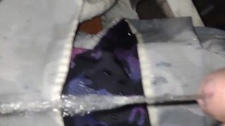 25 Man Desperate To Golden Shower Piss Out On Plastic Chair
