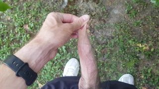 Almost Caught Peeing And Jerking My Cock In A Public Park… Again