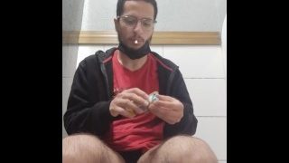 Almost Peeing Myself / Smoking Inside Public Toilet