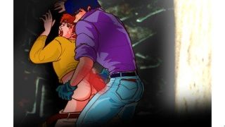Anime – A Man Shaking Hips