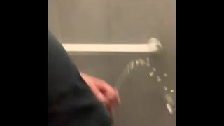 Asshole White Boy Peeing All Over The Bathroom Stall – Hooligan Pee Fetish