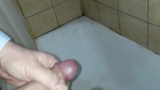 Big Dick Pissing In Bathroom