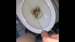 Big White Cock Pissing
