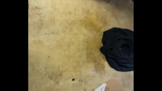Bigbaddragon888 Pissing In Garage