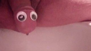 Bizzarre Pissing. This Dick Has Got Big Eyes!!!