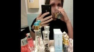 Boy Drinks His Own Piss