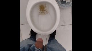 Boy Was Really Tight To Pee