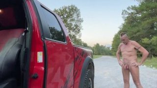 Caught Peeing Beside My Truck