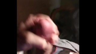 Cock Ring Bear Jerks Off