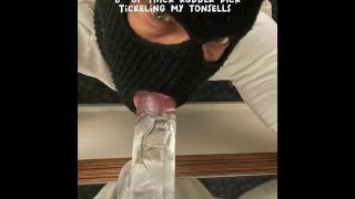 Cuckold Caption Eats His Own Cum