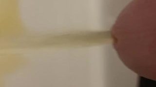 Daddy Draining His Cock Of Piss