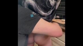 Daddy Fucks His Femboy Twink In The Kitchen