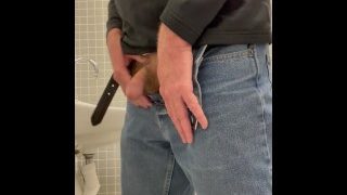 Daddy Taking A Piss At The Office
