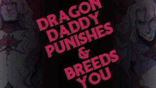 Dragon Daddy degradiert und züchtet dich