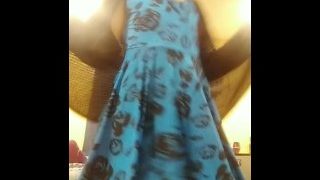Dress Spin Some Upskirt Action