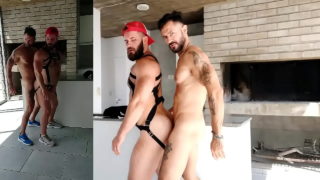 Drilling Barebak Experience To Bear Twink’s Muscular Ass – With Alex Barcelona