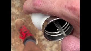 Drinking My Own Piss! Horny And Thirst On A Hike