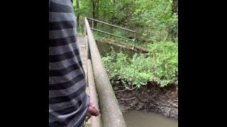 Eddie De Luca Pisses In River