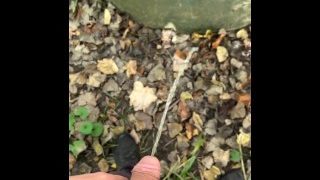 Eddie De Luca Pissing In Woods Preview