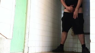 Extreme Risk Pissing And Cum In Public