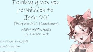 Femboy Gives You Permission To Jerk Off Nsfw Asmr Body Worship Countdown