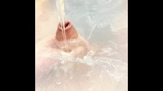 Foreskin Piss At Bath Time