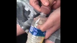 Friend Took A Piss In A Bottle In Car.